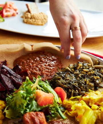 Ethiopian Vegan Meal - Serves 4