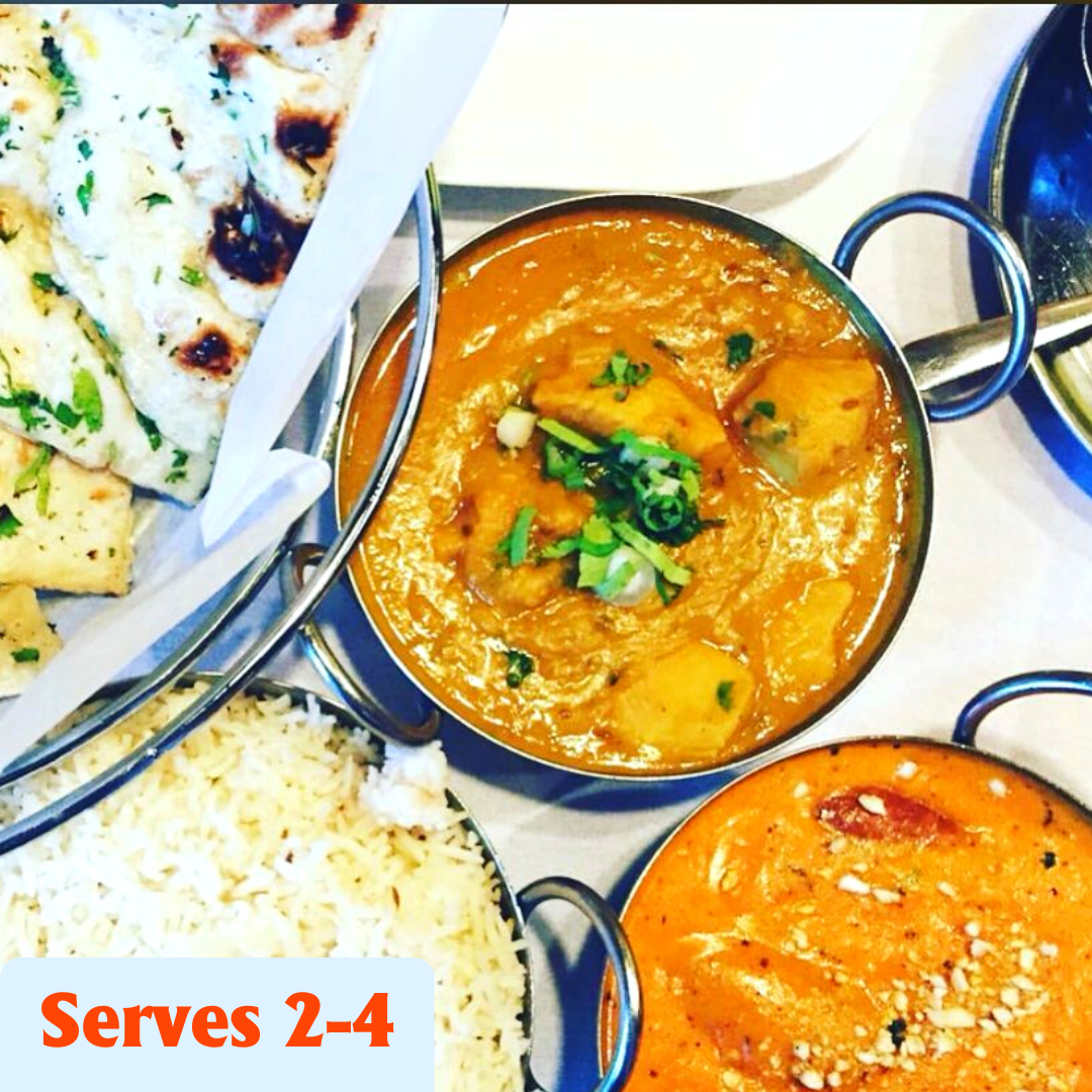North Indian Vegetarian Meal - Serves 4